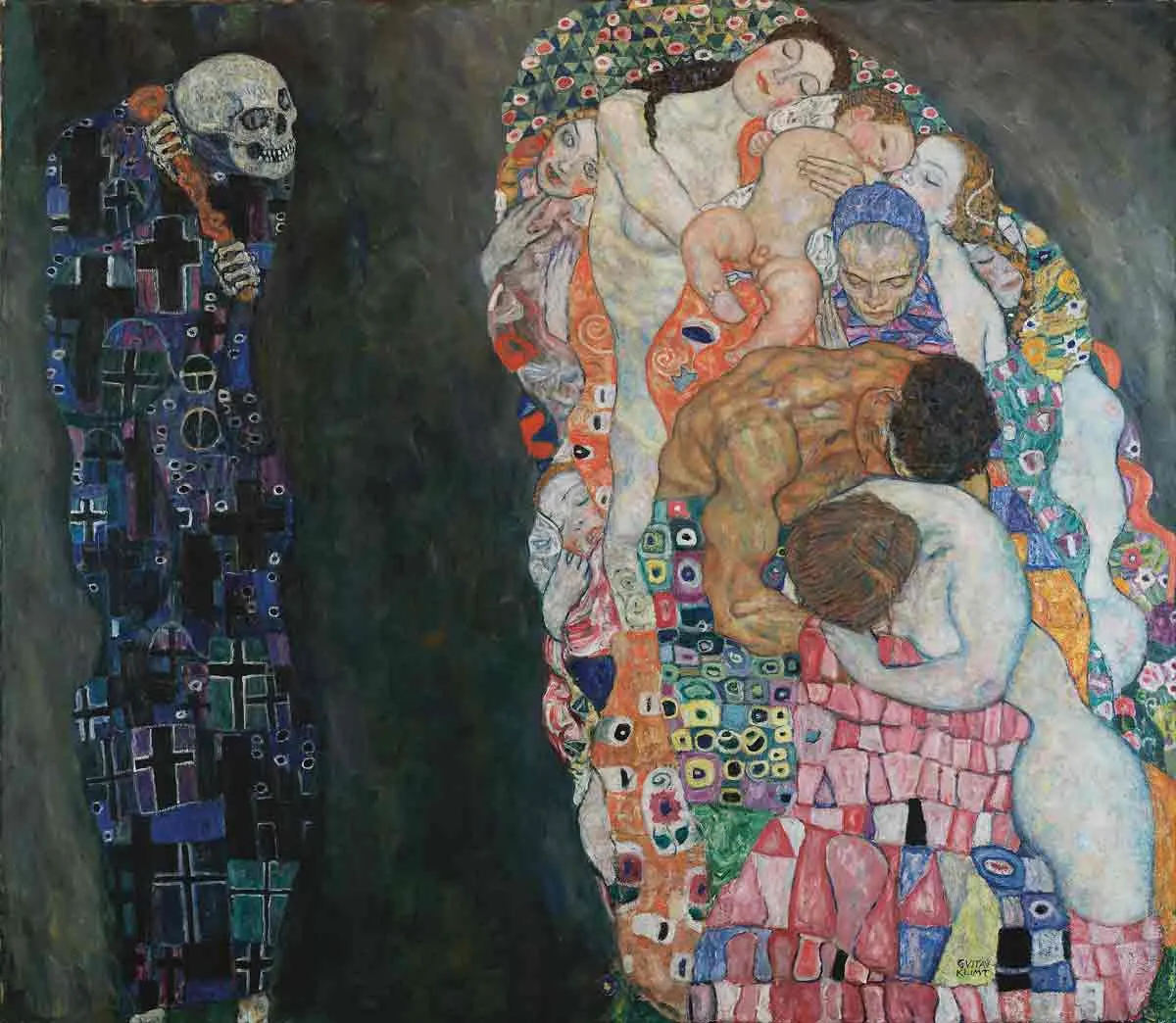 klimt death painting