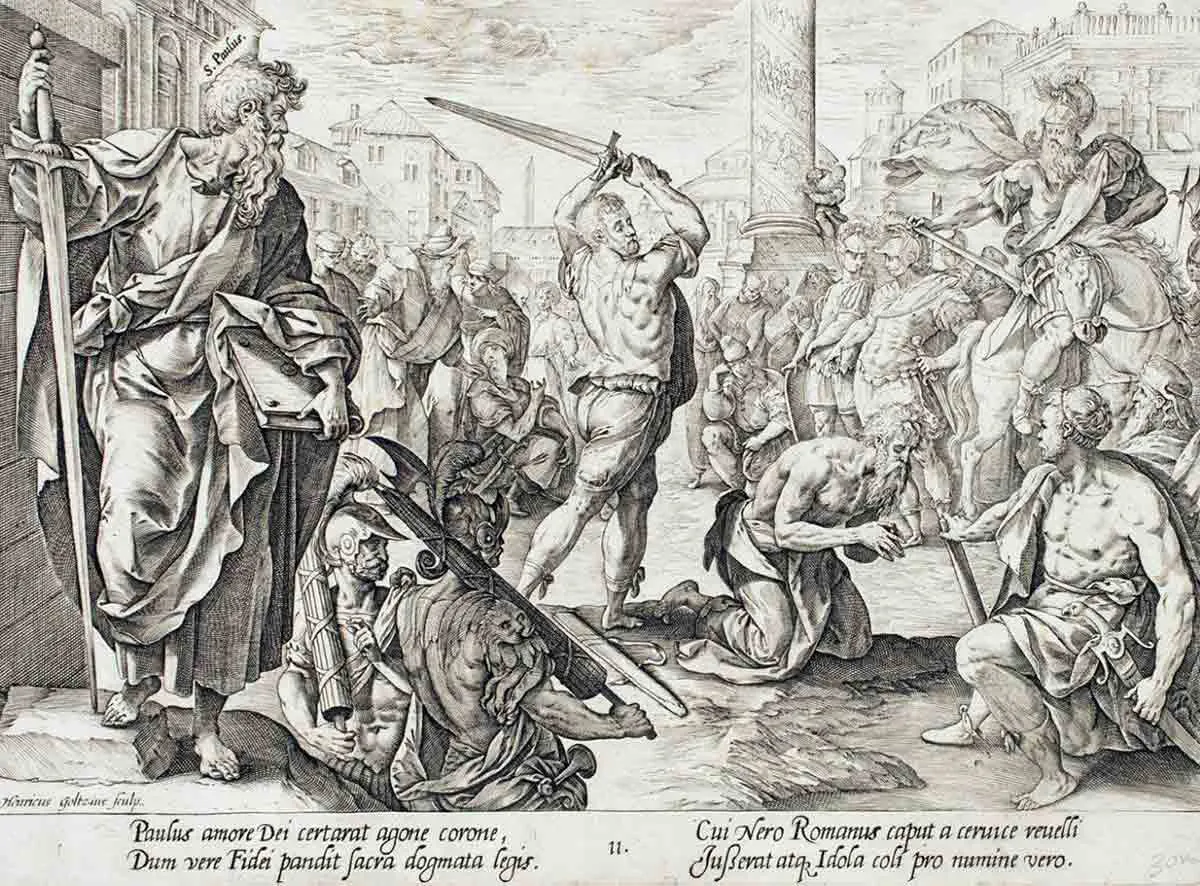 martyrdom of saint paul