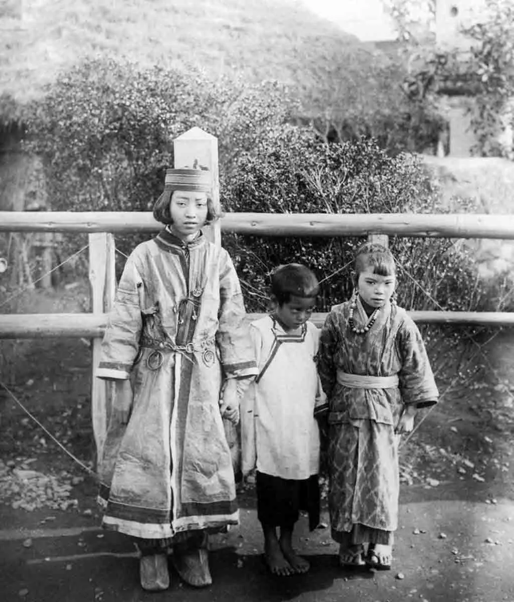 ainu nivkh children