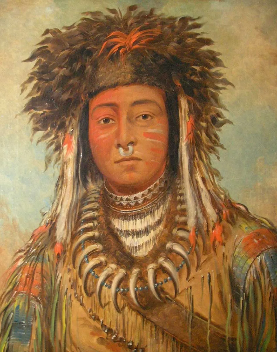 portrait ojibwe chief