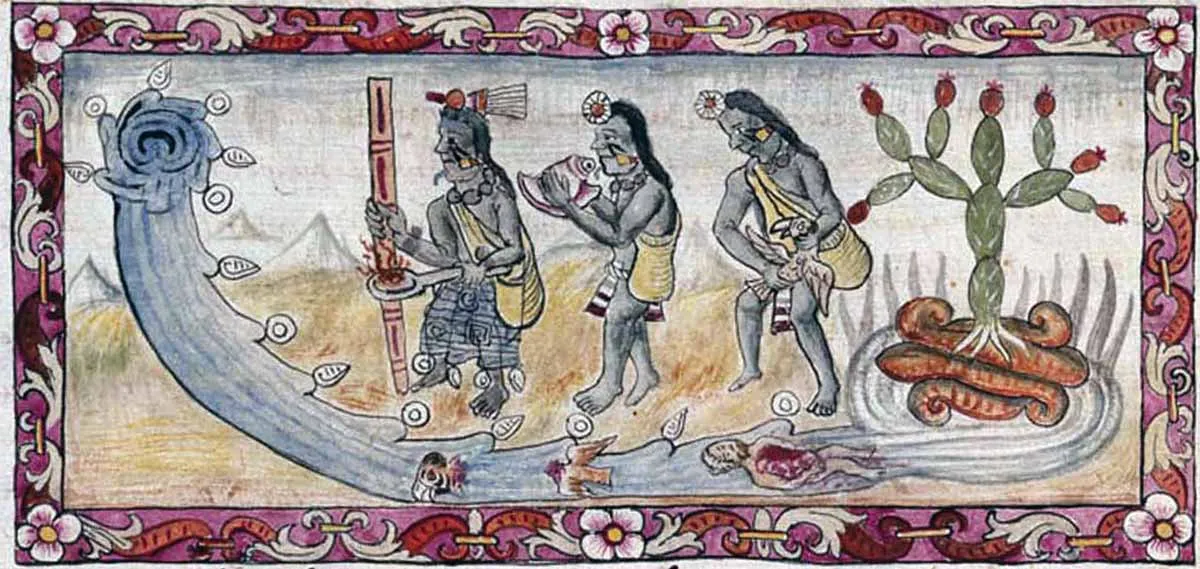 aztec flood myth duran