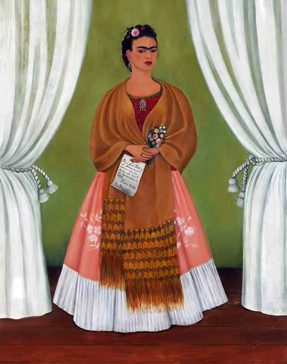 frida kahlo self portrait dedicated trotsky