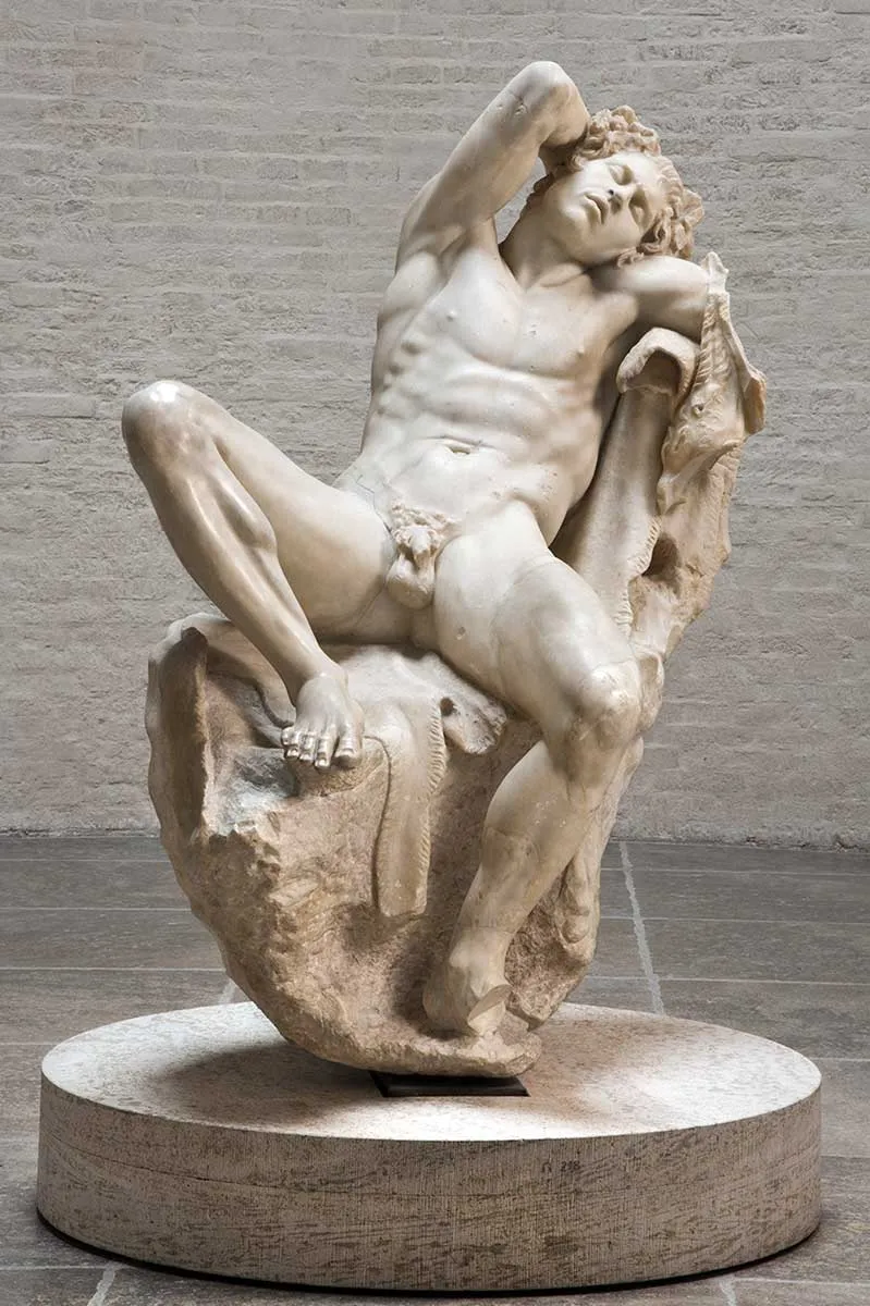 barberini faun sculpture