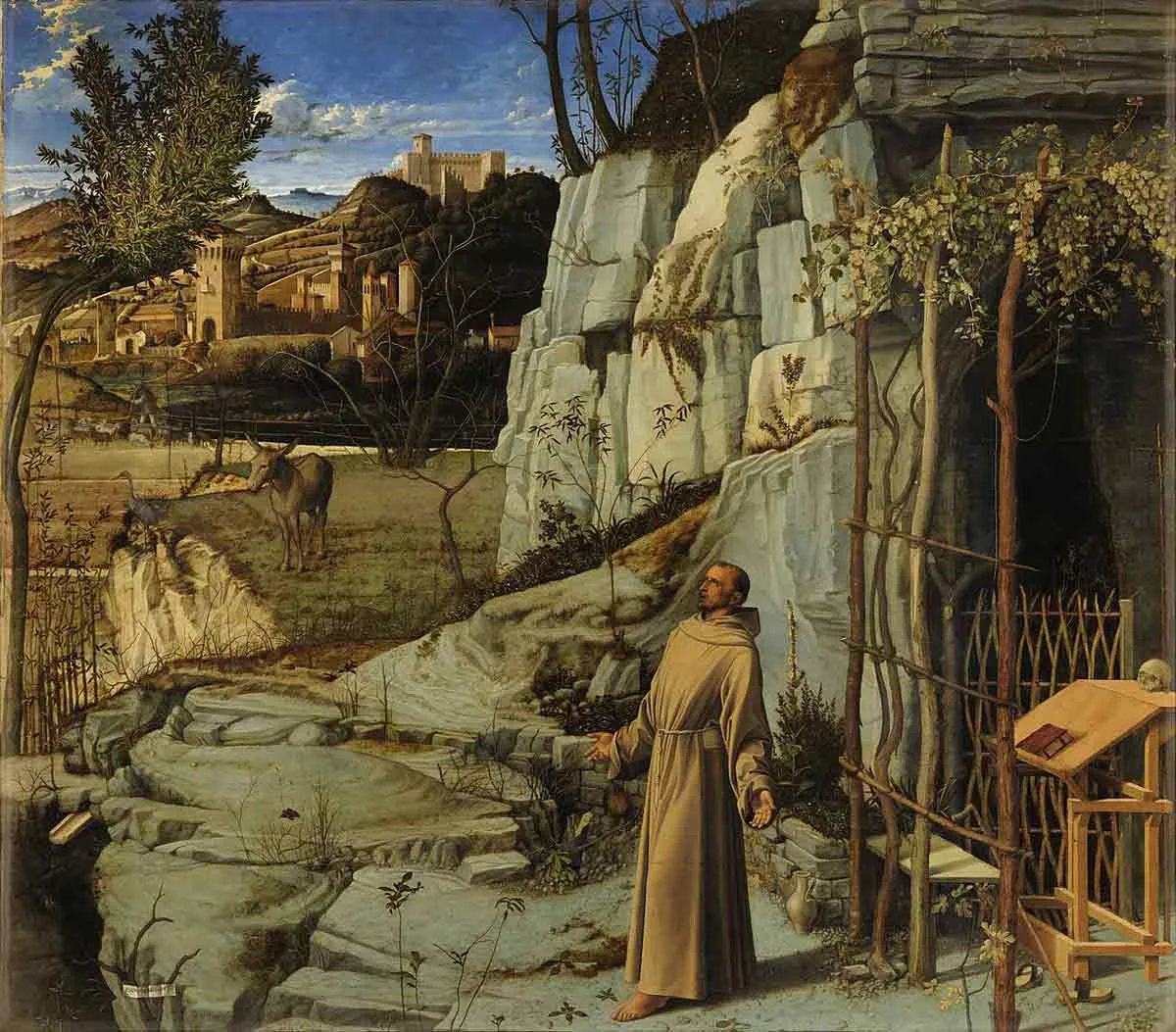 giovanni bellini saint francis painting