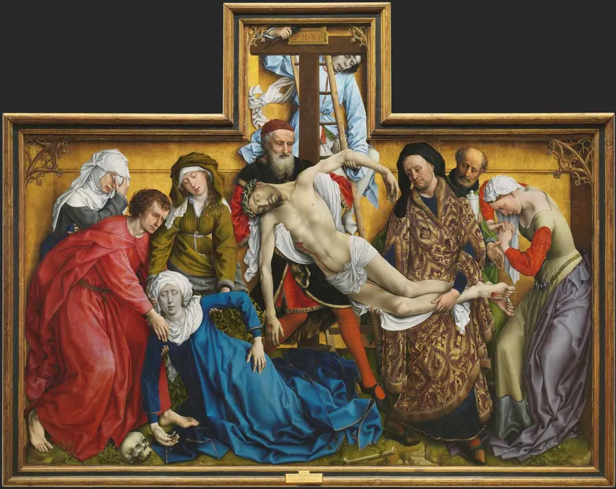 rogier weyden descent from cross painting