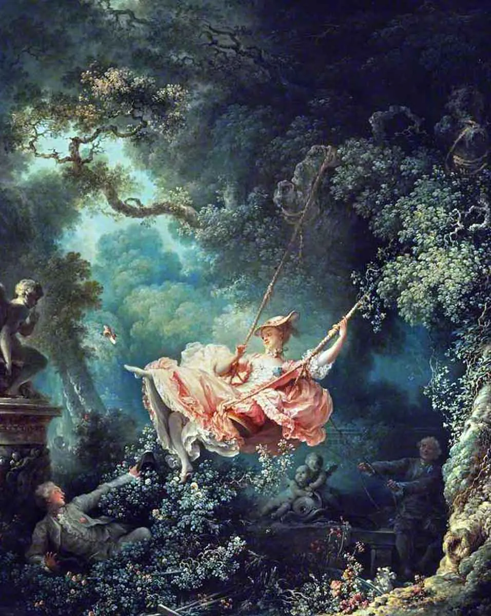 jean honoré fragonard swing painting