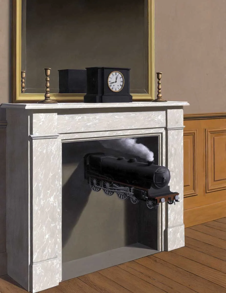 rene magritte time transfixed painting