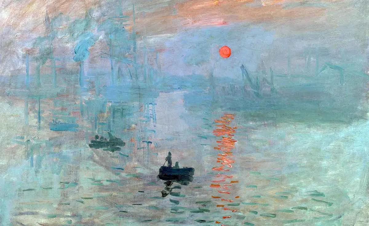 claude monet impression painting