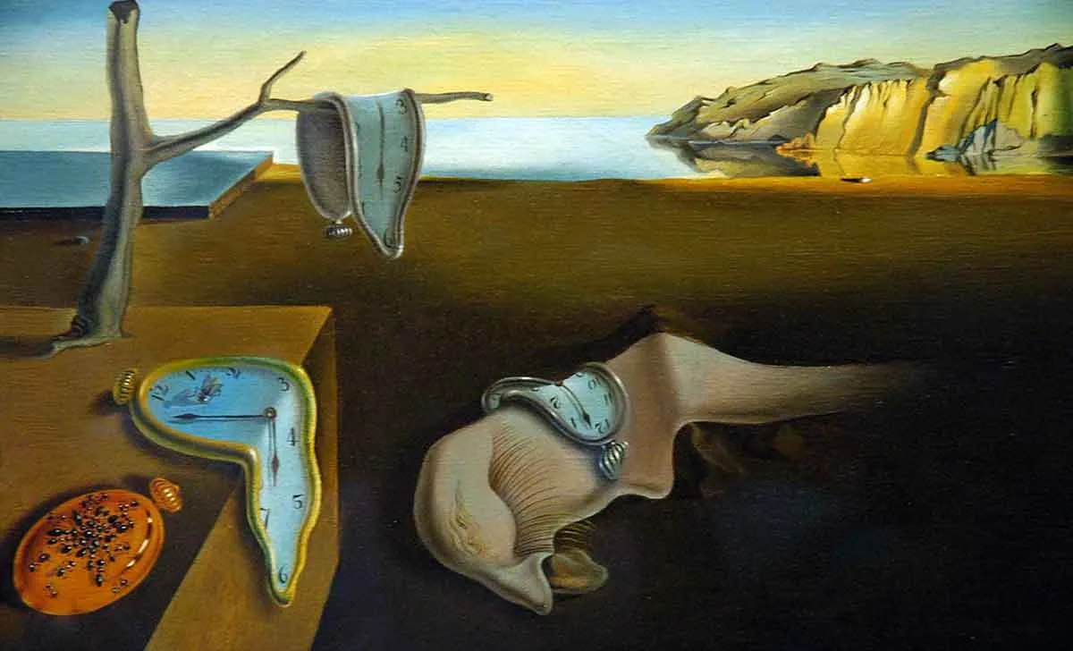 salvador dali persistence of memory painting