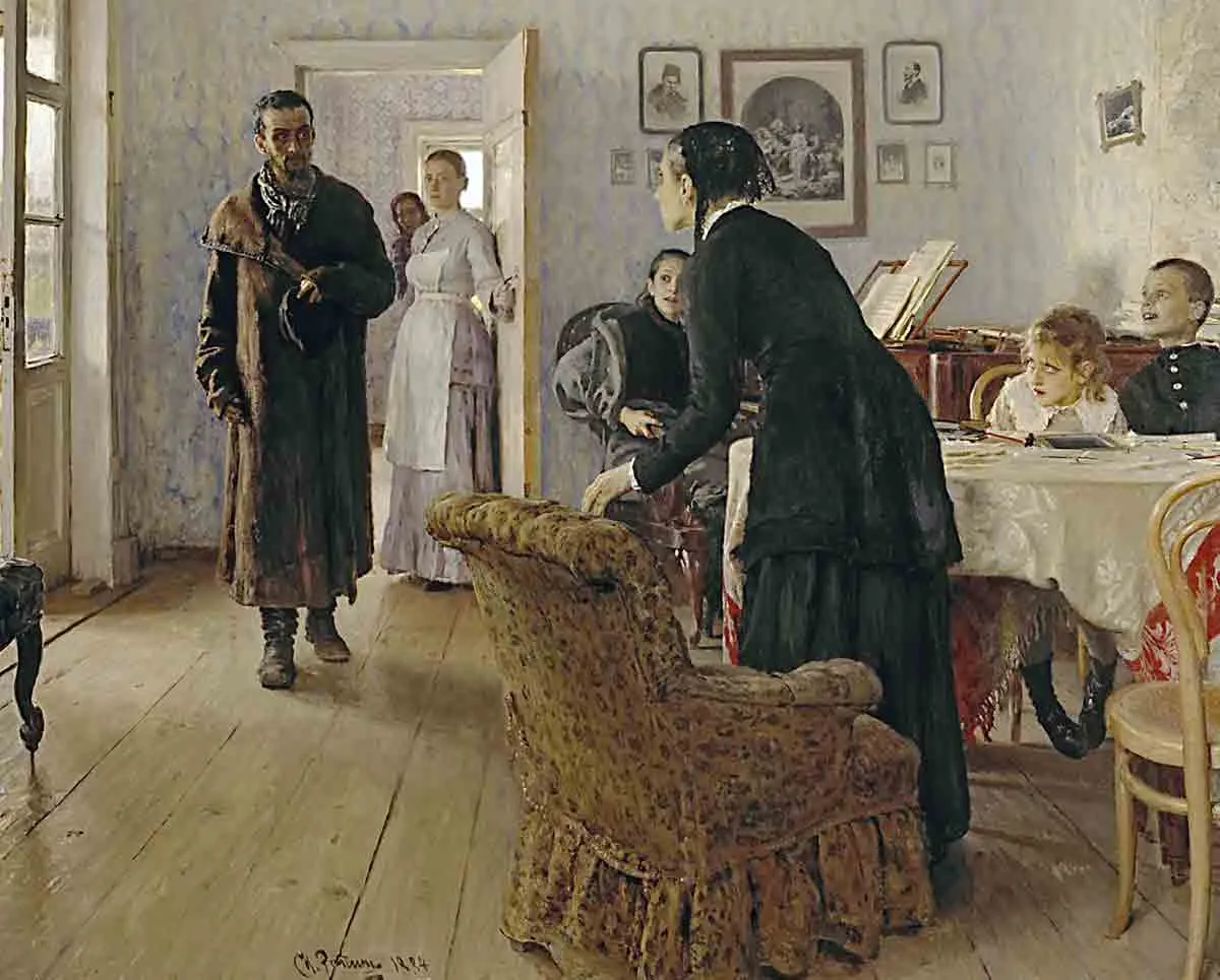 ilya repin expect painting