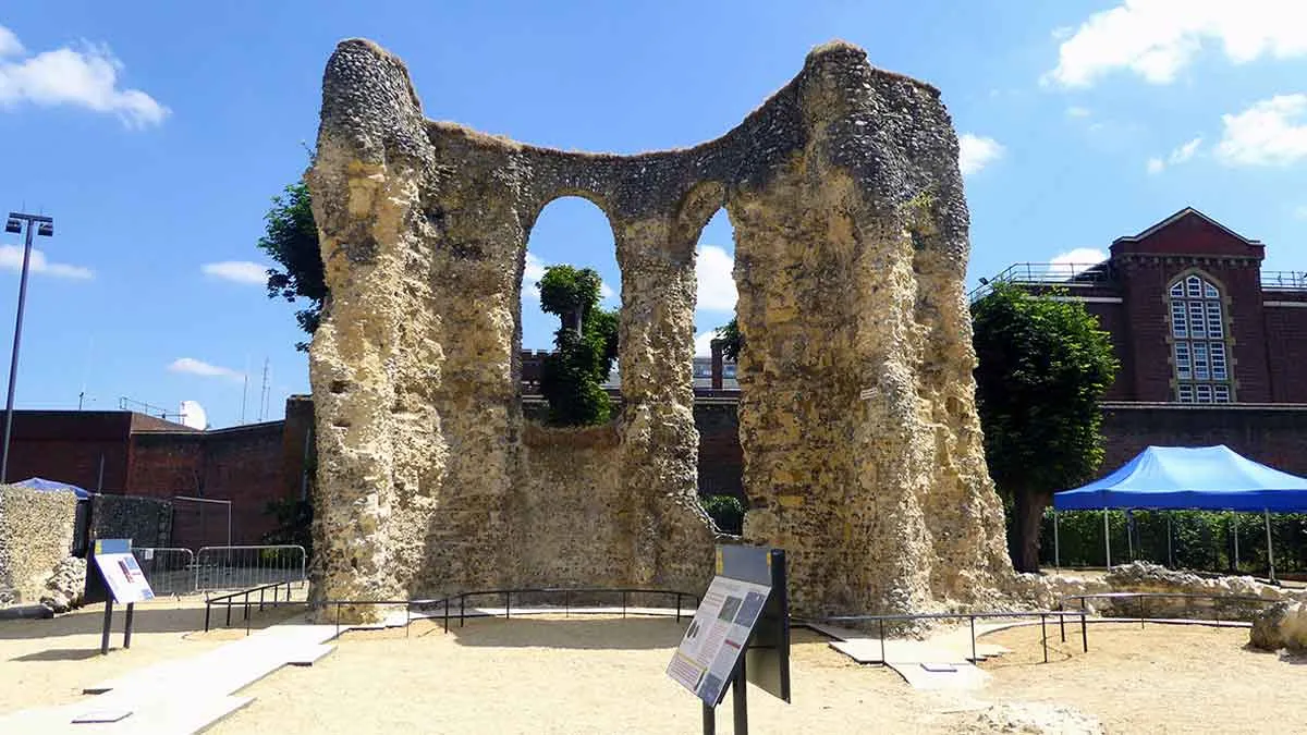 reading abbey ruins south transept