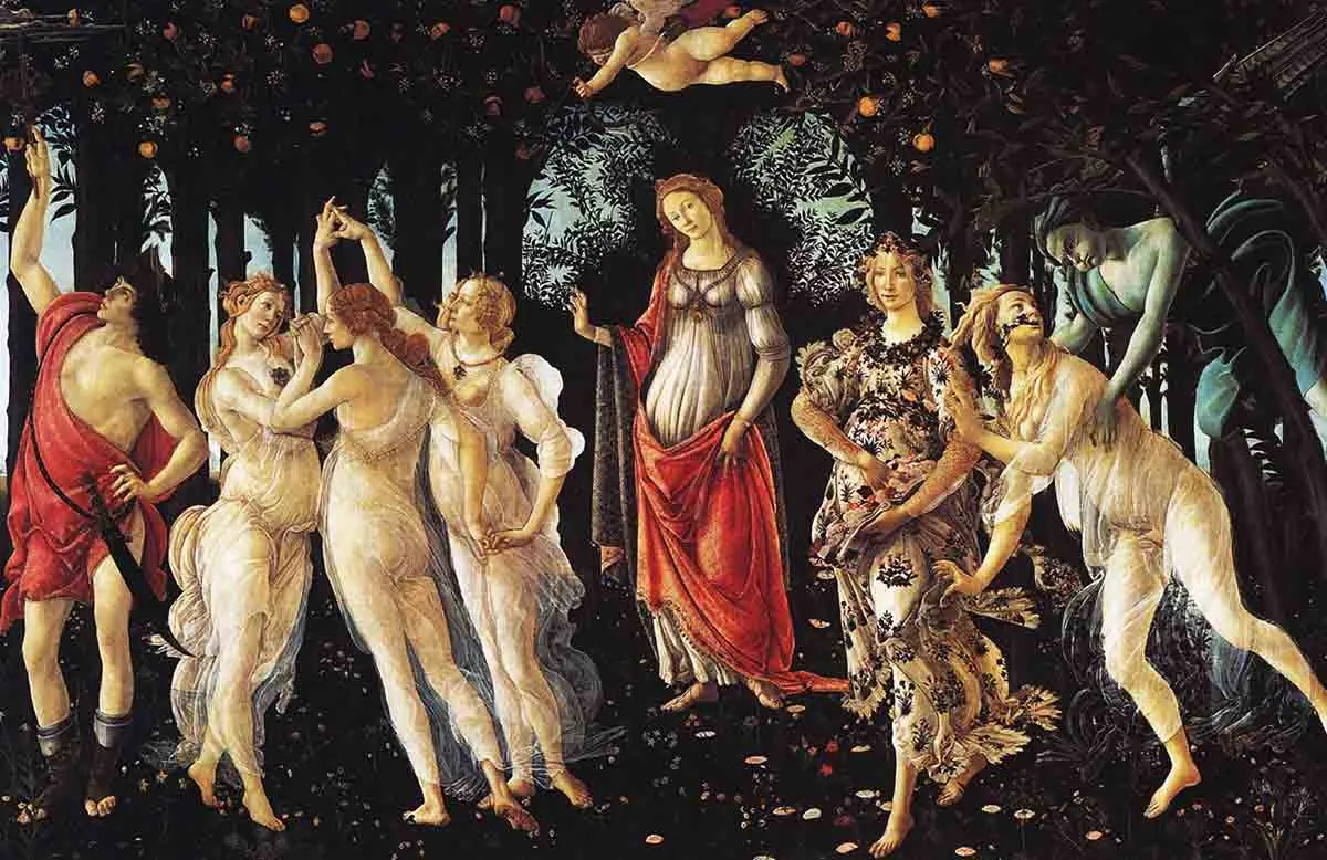 sandro botticelli la primavera painting