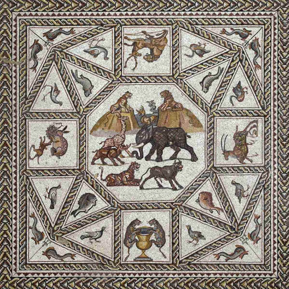 roman mosaic lod