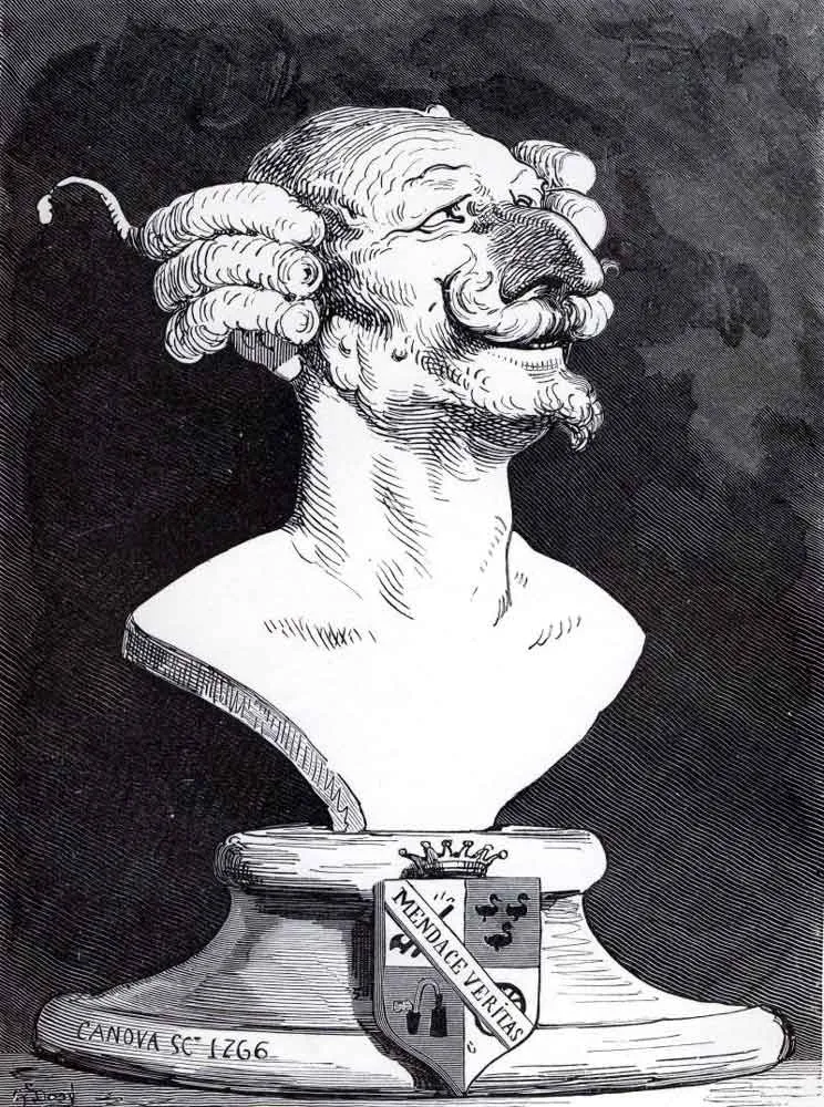 gustav dore baron munchausen illustration