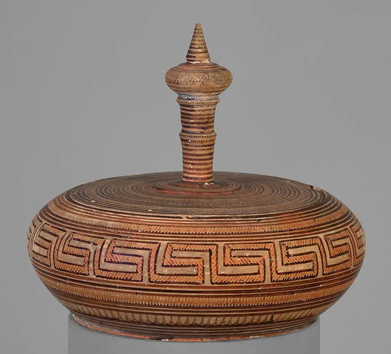 Terracotta Pyxis