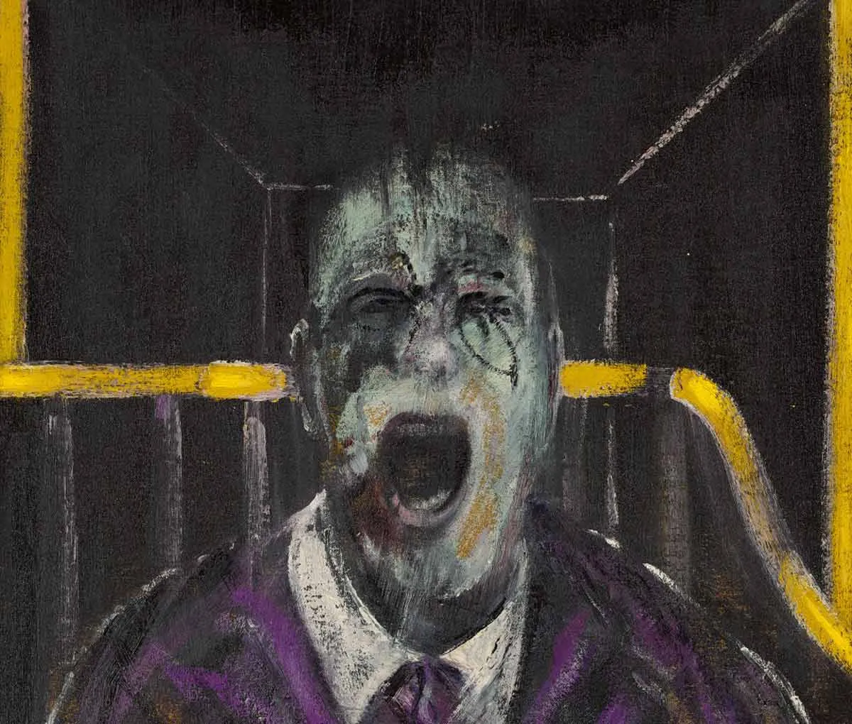 francis bacon study for head painting