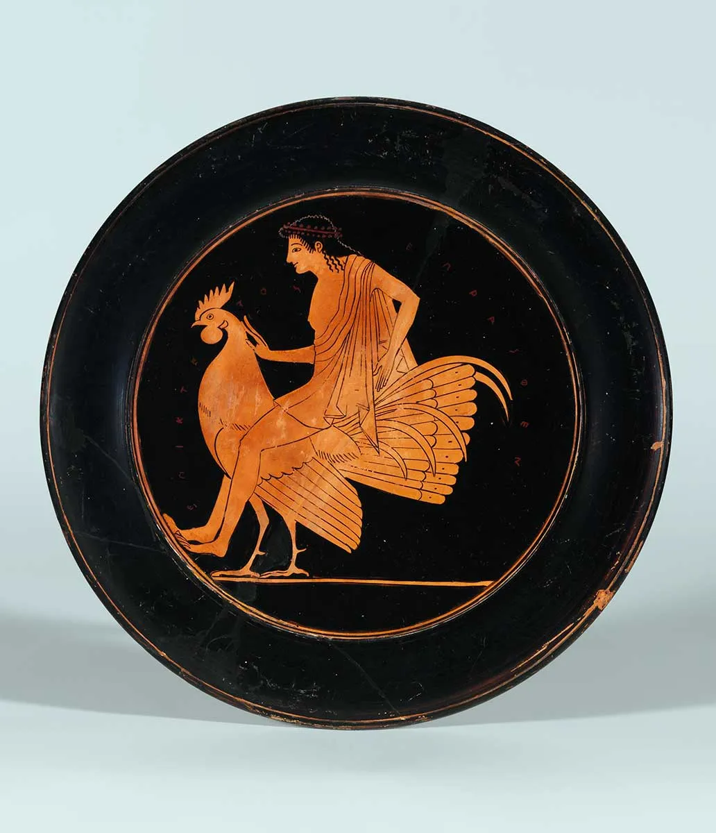 boy-riding-rooster-greek-vase-painting