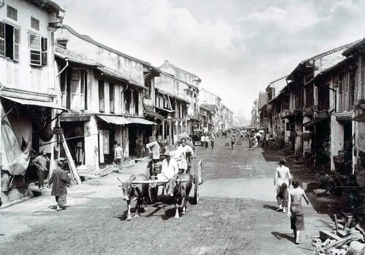 shophouses singapore hokkien street chinese immigrants 1890s