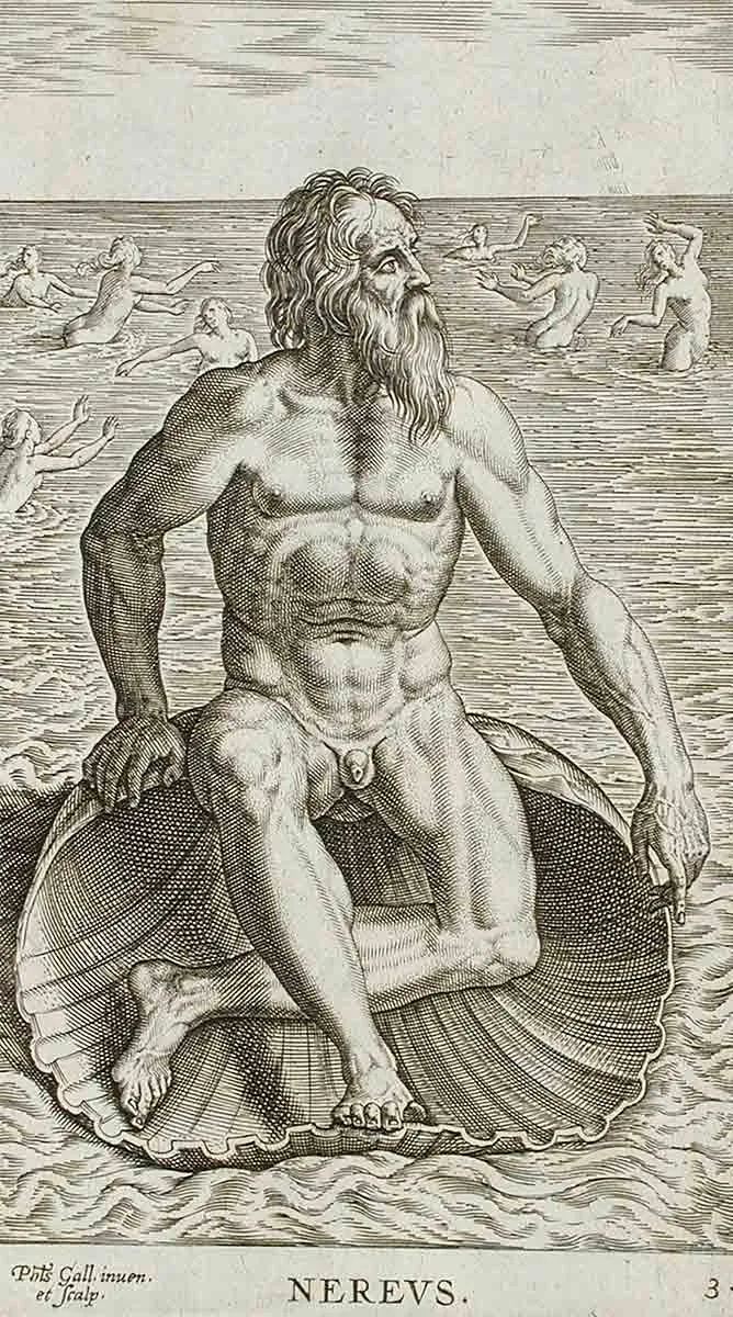 galle nereus engraving