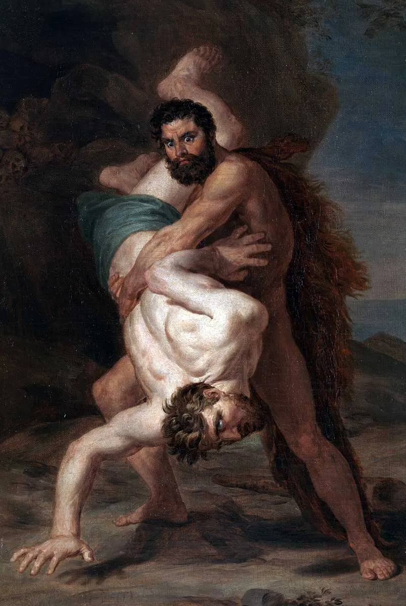 tejeo hercules antaeus painting