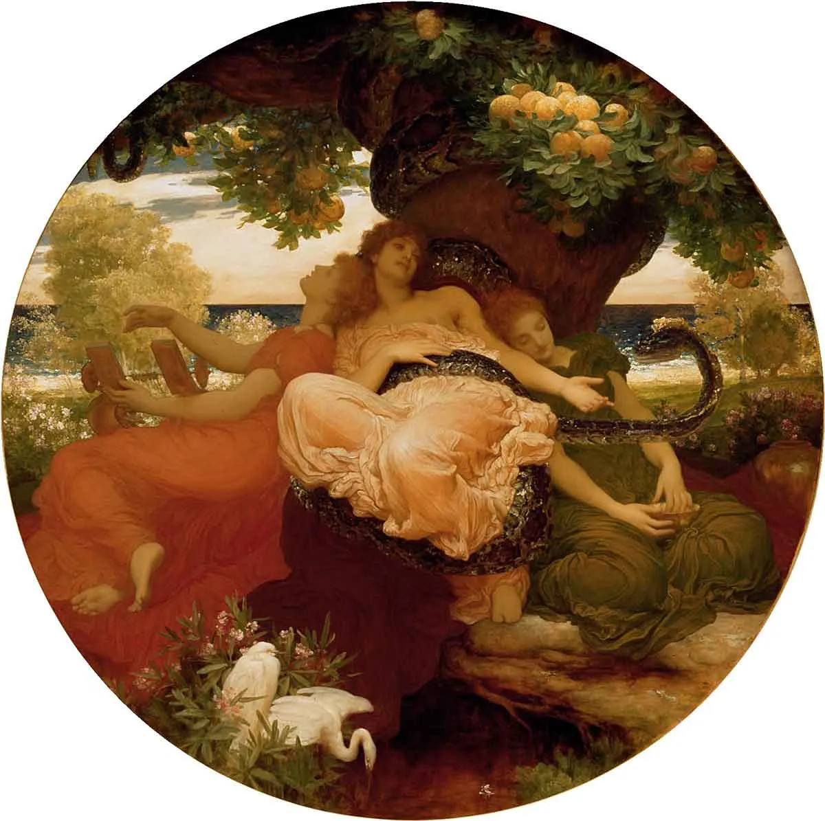 leighton garden hesperides painting