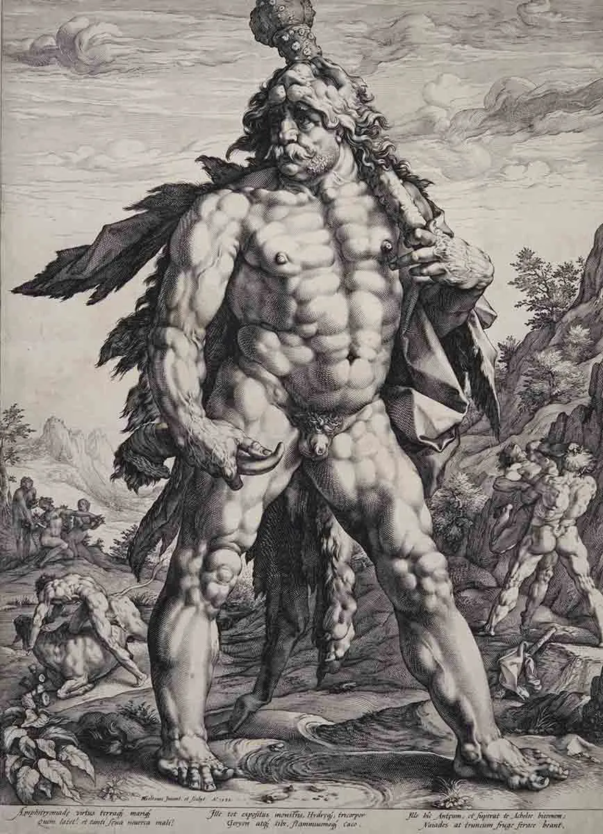 netherlandish great hercules engraving