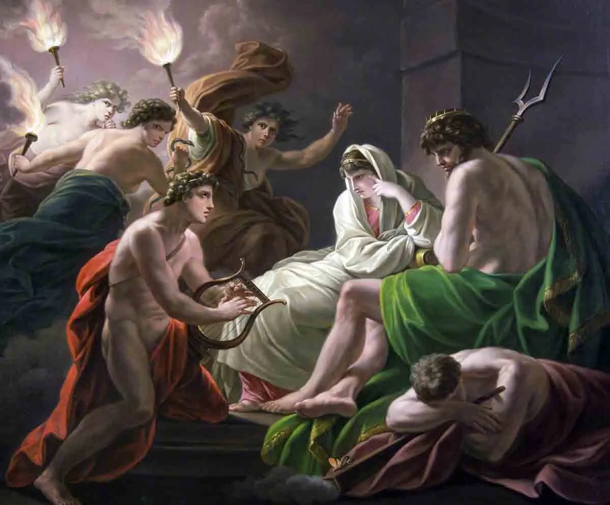 donat orpheus hades persephone eurydice painting