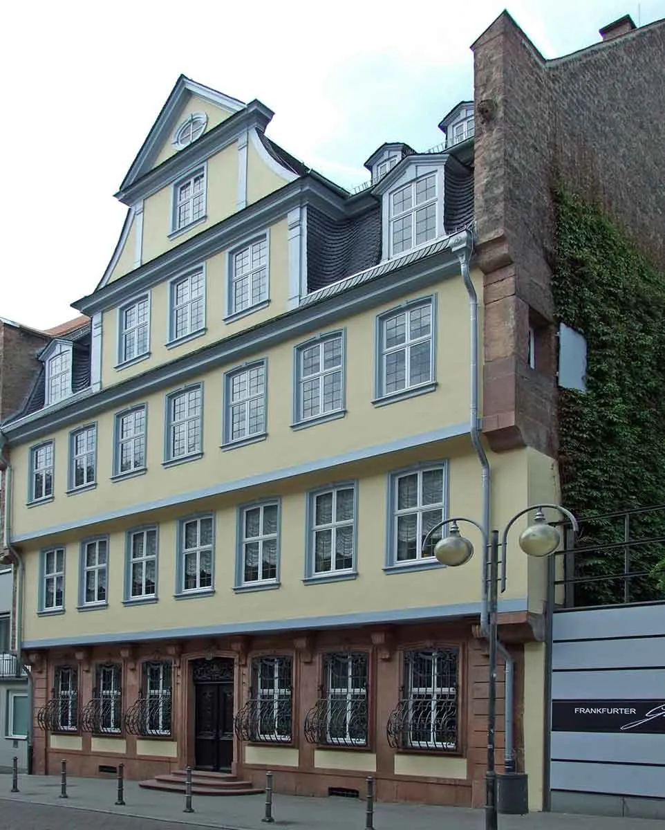 johann wolfgang goethe birthplace