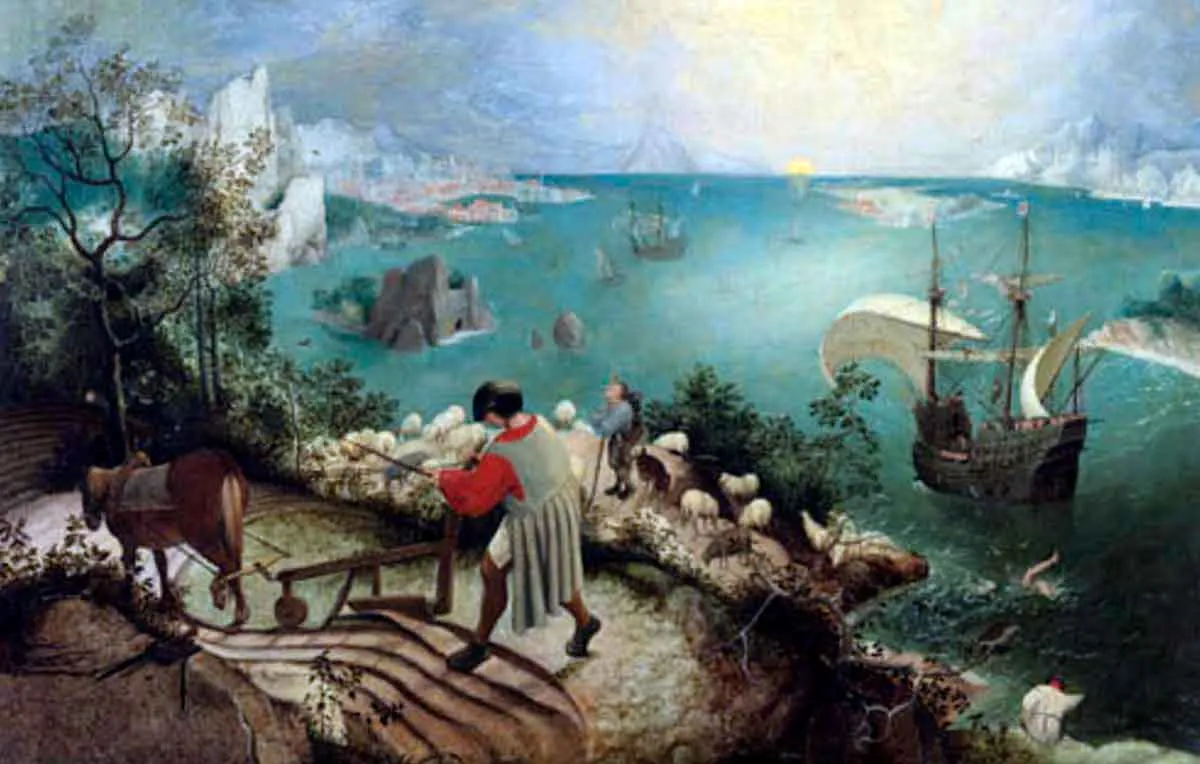 pieter bruegel landscape with the fall of icarus