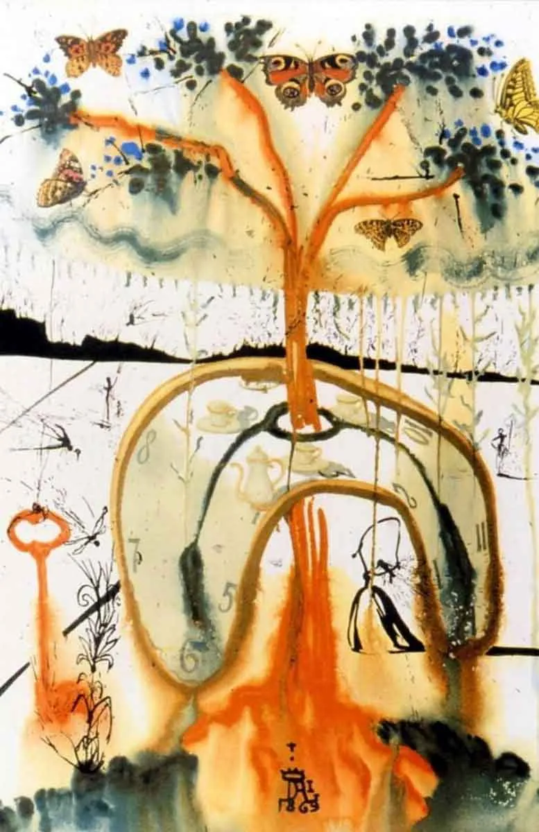 salvador dali a mad tea party