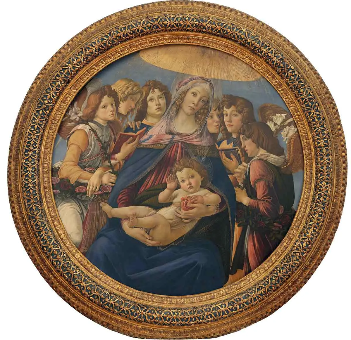 sandro botticelli virgin and child painting