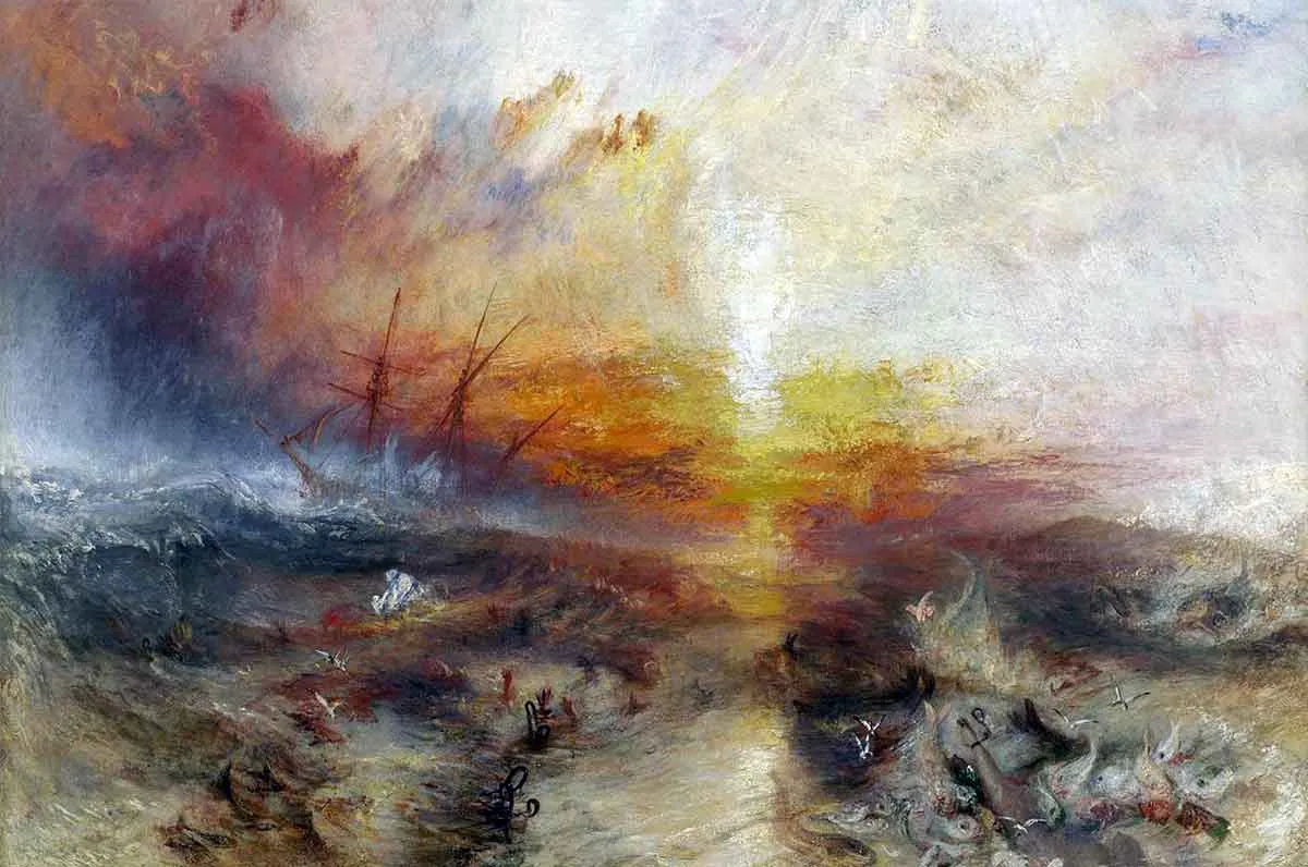 joseph turner slave ship painting