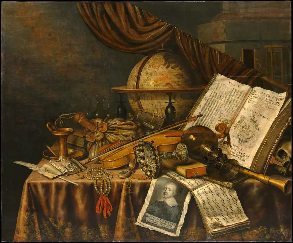 vanitas still life collier