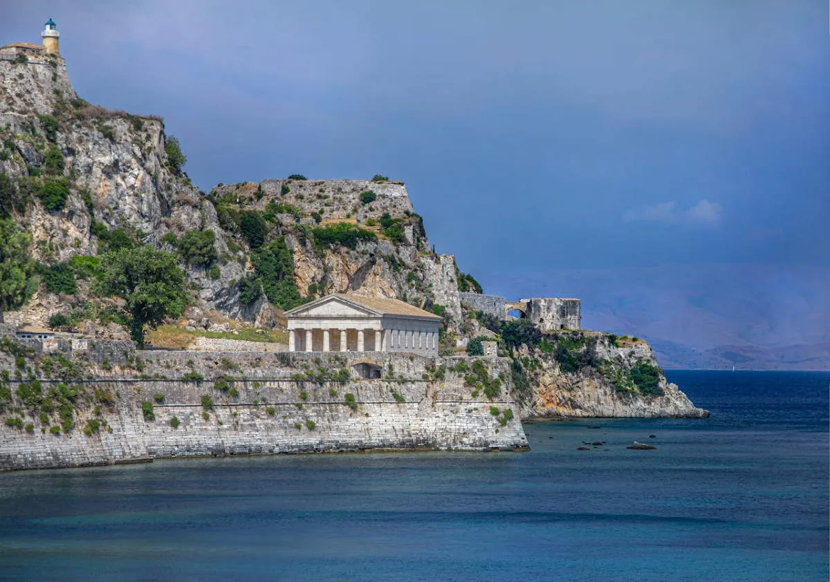 old fortress corfu greece