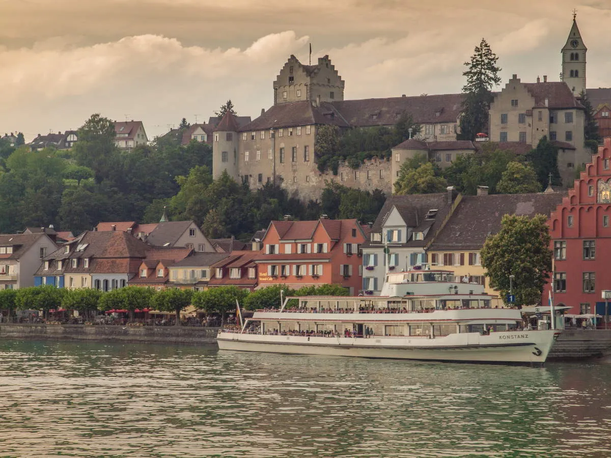 meersburg on lake constance germany