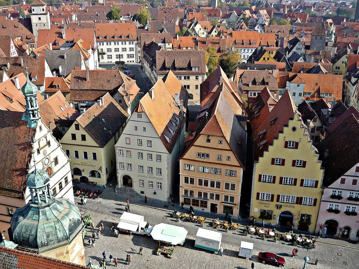 old town rothenburg ob der tauber