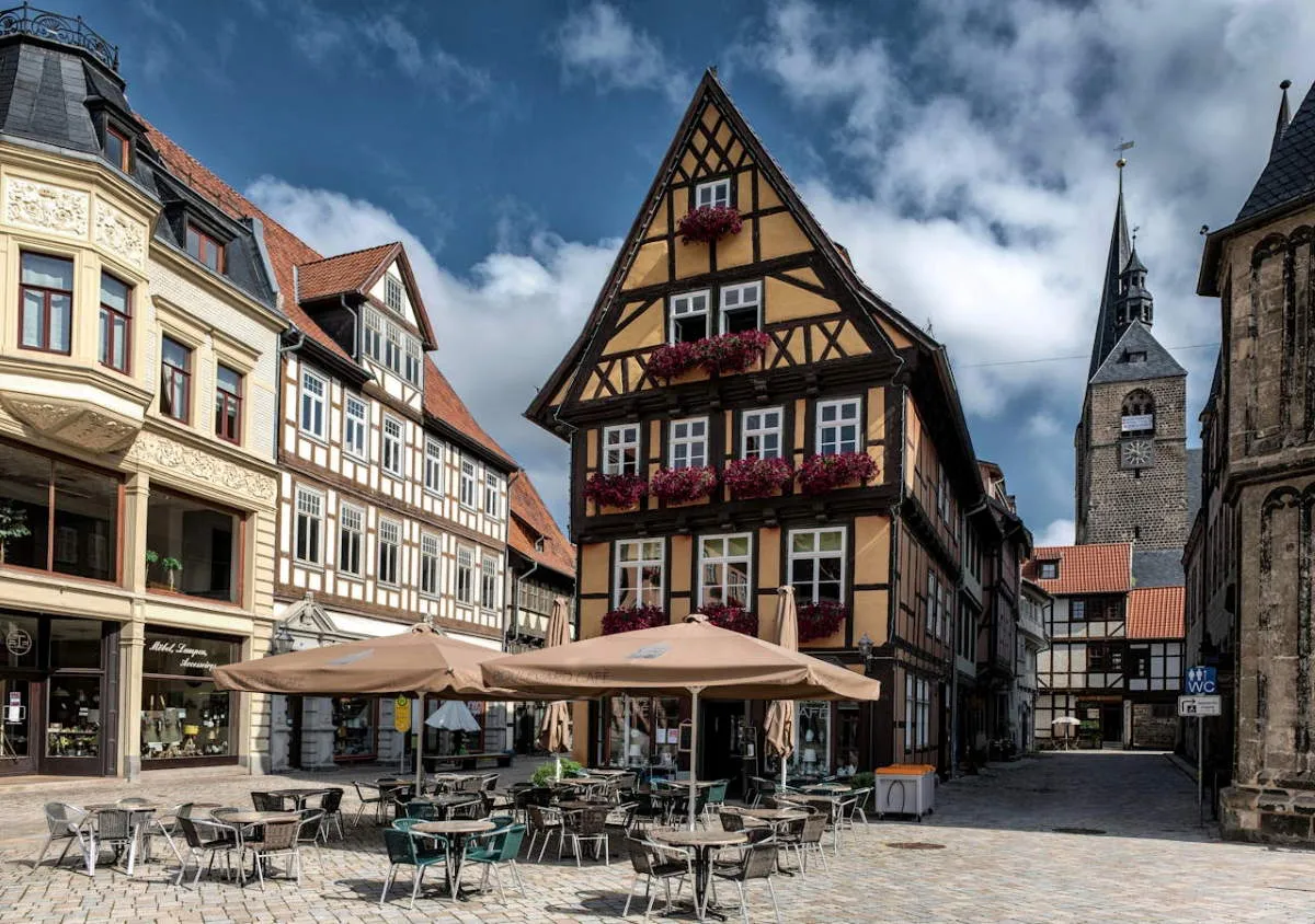 town quedlinburg germany