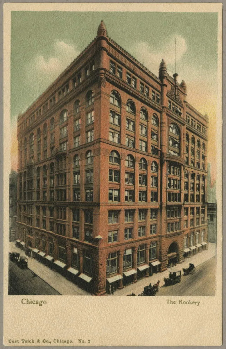 the rookery building chicago illinois