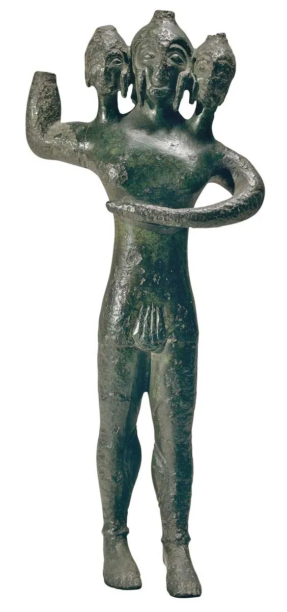 etruria statuette geryon