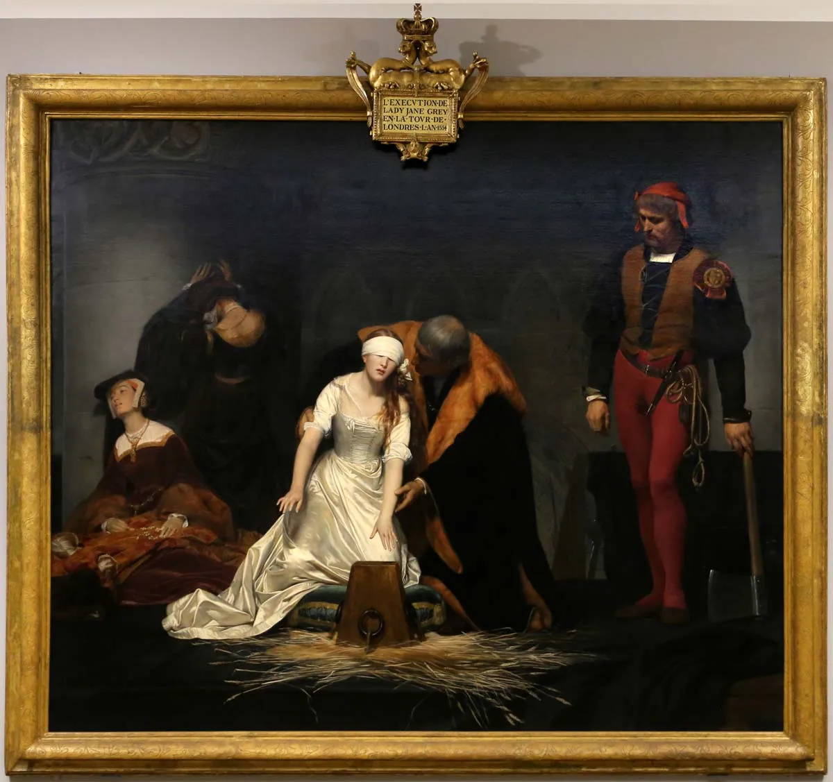 execution of lady jane grey paul delaroche 1833