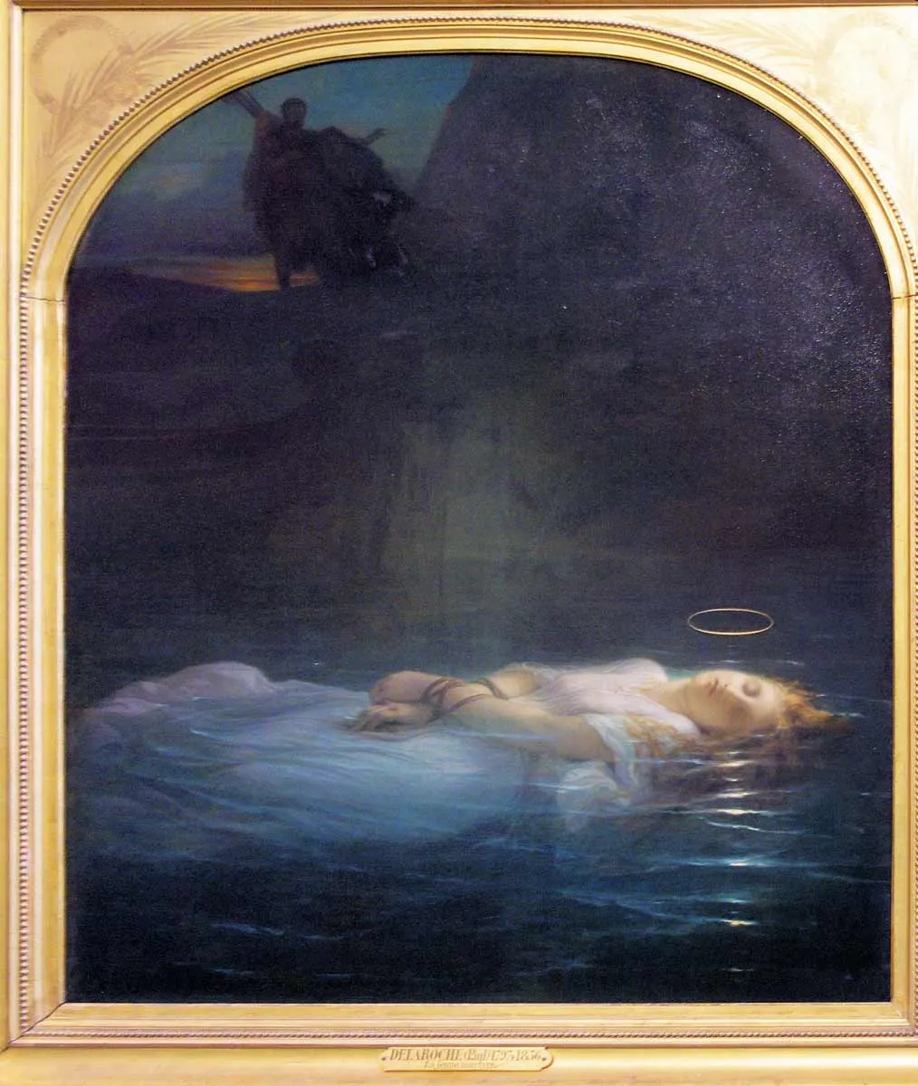 the young martyr paul delaroche 1855