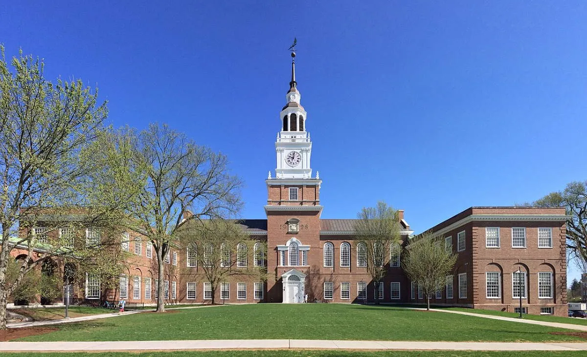 dartmouth college hanover new hampshire