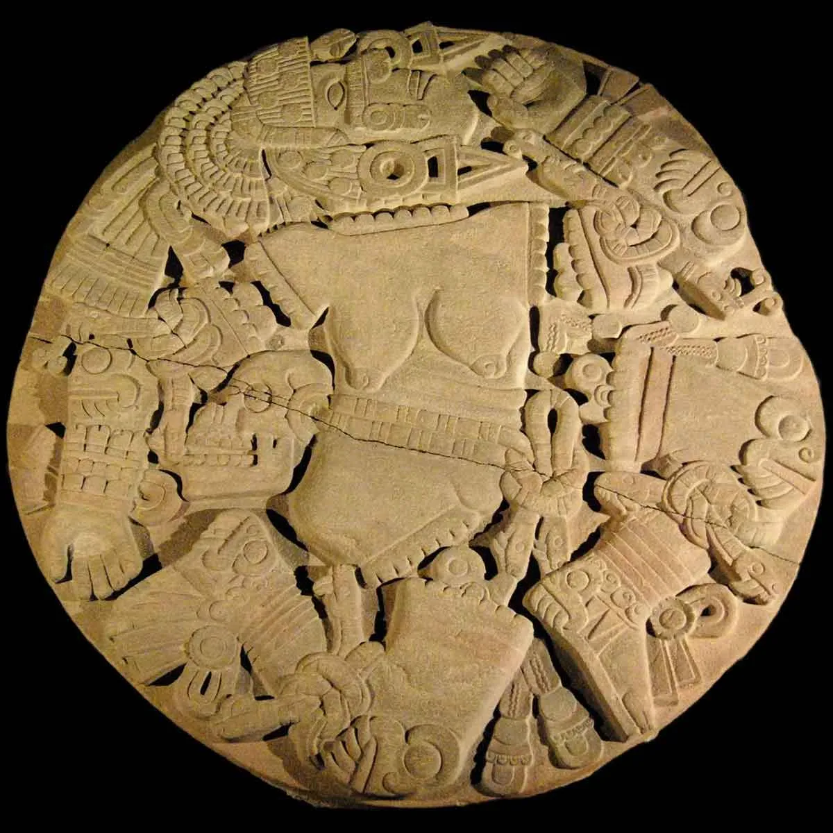 coyolxauhqui stone