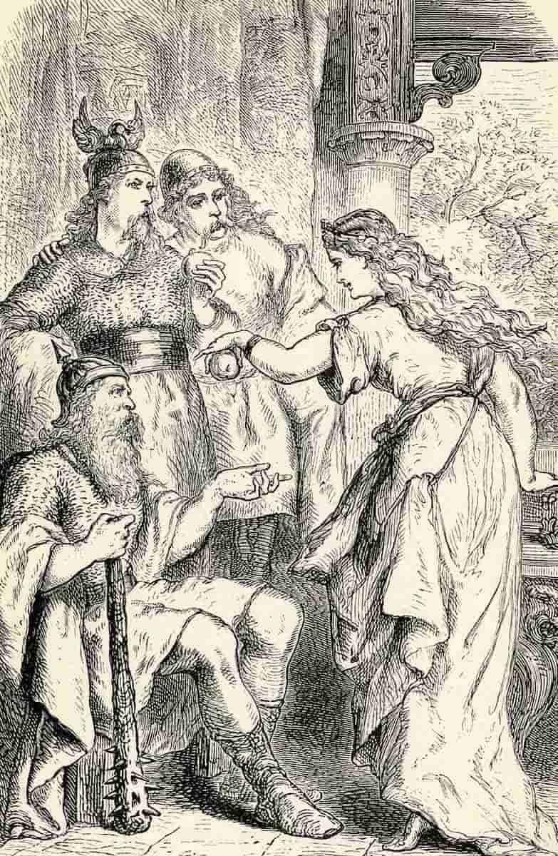 北欧永生女神伊敦与她的神奇苹果