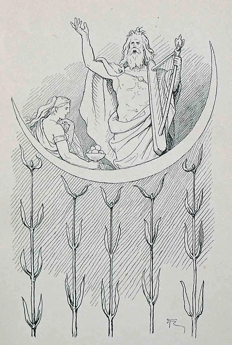 北欧永生女神伊敦与她的神奇苹果