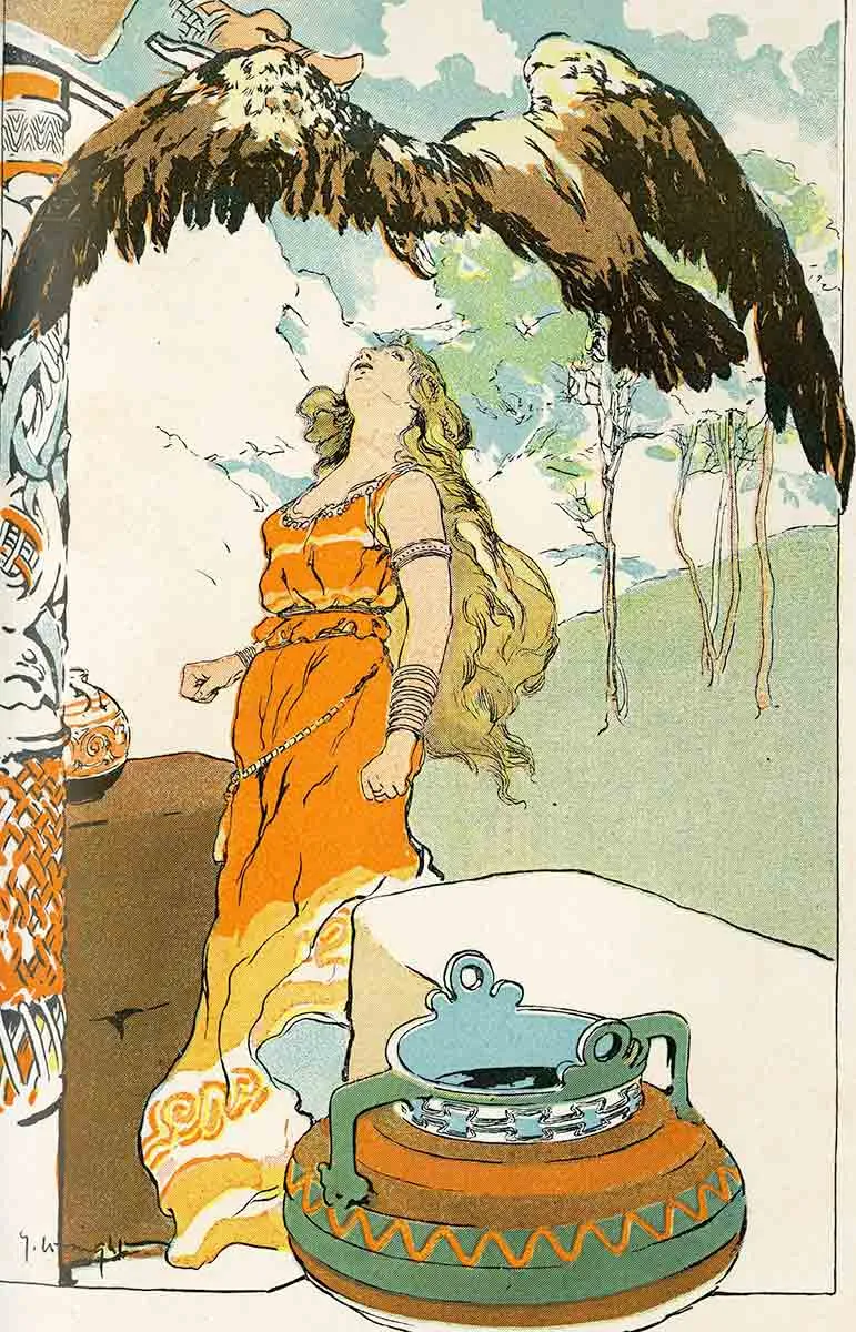 北欧永生女神伊敦与她的神奇苹果