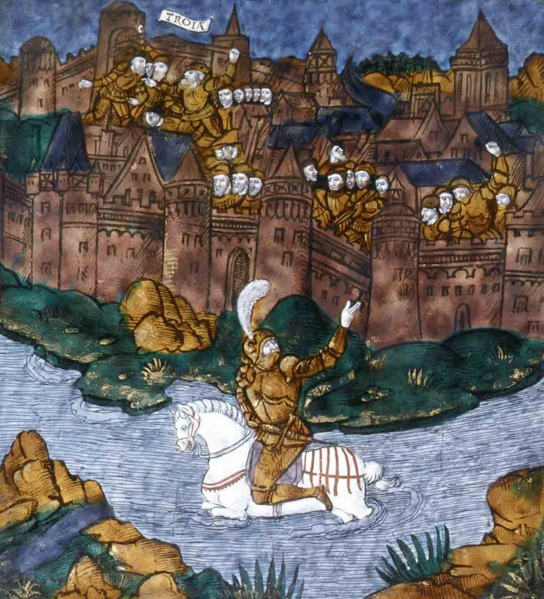 埃涅阿斯、拉维尼亚与拉丁王之恋