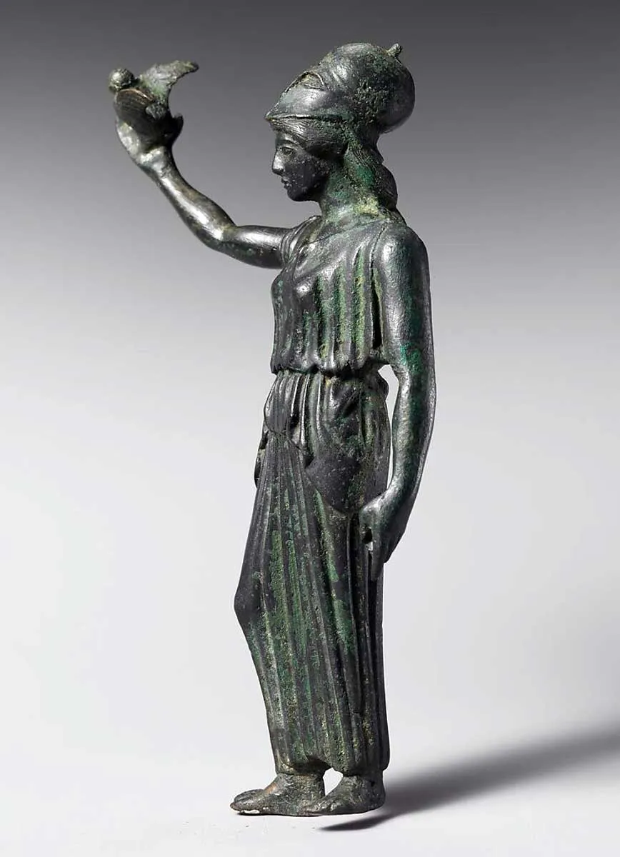 雅典娜:智慧、战争与技艺三女神域