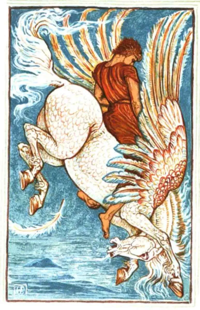 贝尔勒方与飞马大战奇美拉