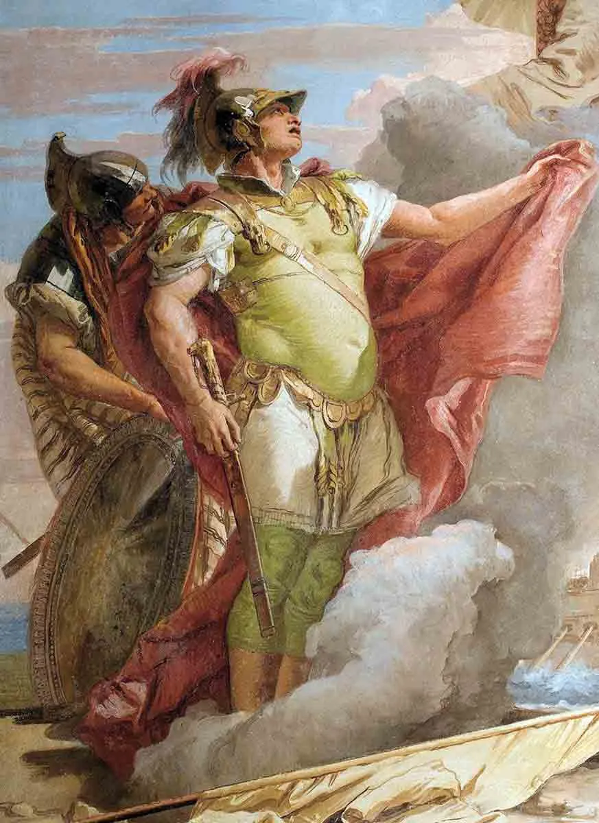 维吉尔笔下的史诗英雄埃涅阿斯